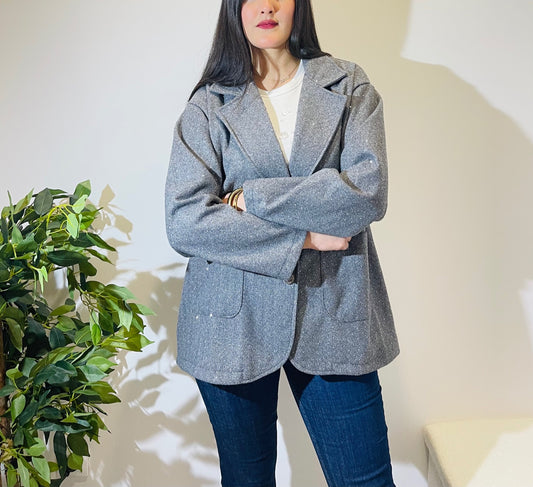 blazer oversize a strasse