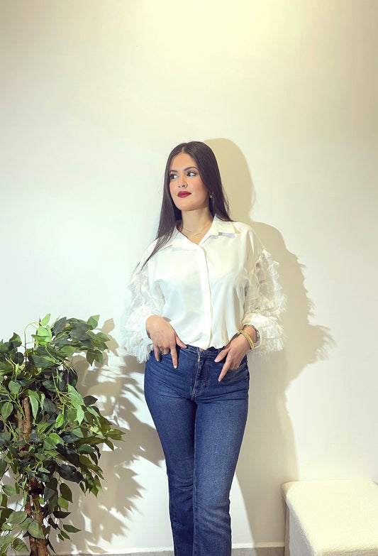 CHEMISE CHIC A FRANGE